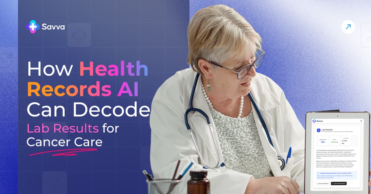 How Health Records AI Can Decode Lab Results for Cancer Care