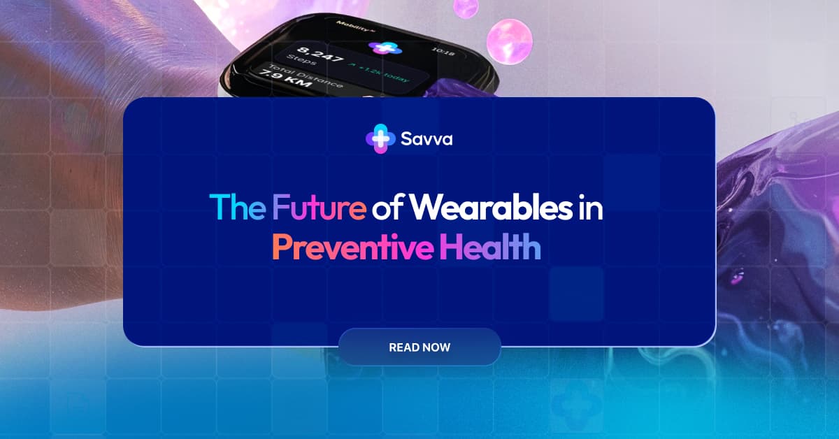 A clean health app view translating numbers from wearables into simple explanations.