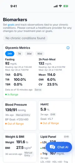 Savva iOS screenshot in English