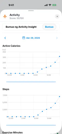 Savva iOS screenshot sa Filipino