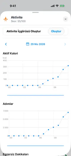 Savva iOS ekran görüntüsü (Türkçe)