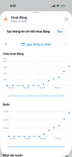 Ảnh chụp màn hình Savva iOS bằng ngôn ngữ Tiếng Việt